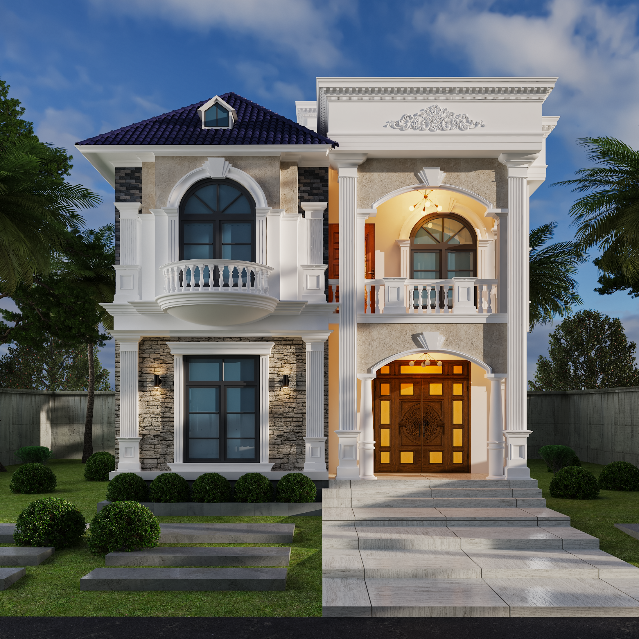 Modern Duplex Residence