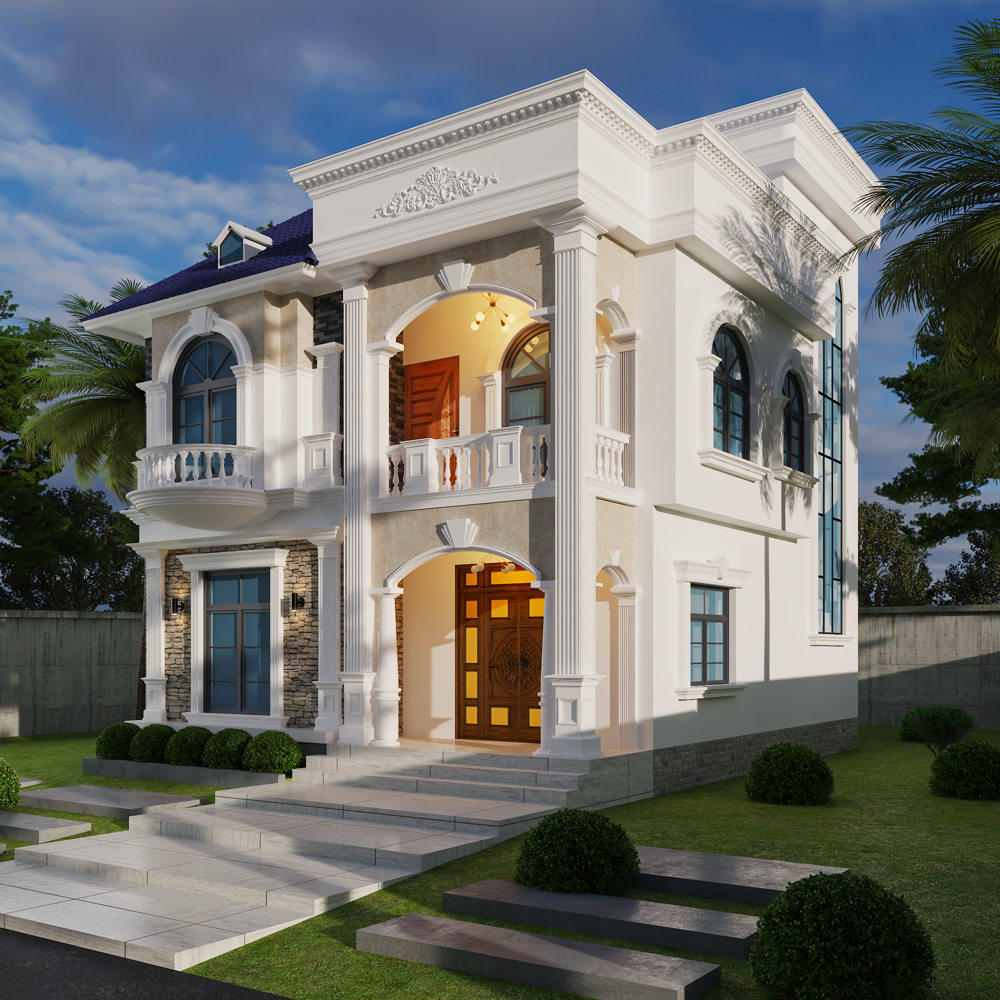 Residential building facade illustrating RAJUK setback compliance