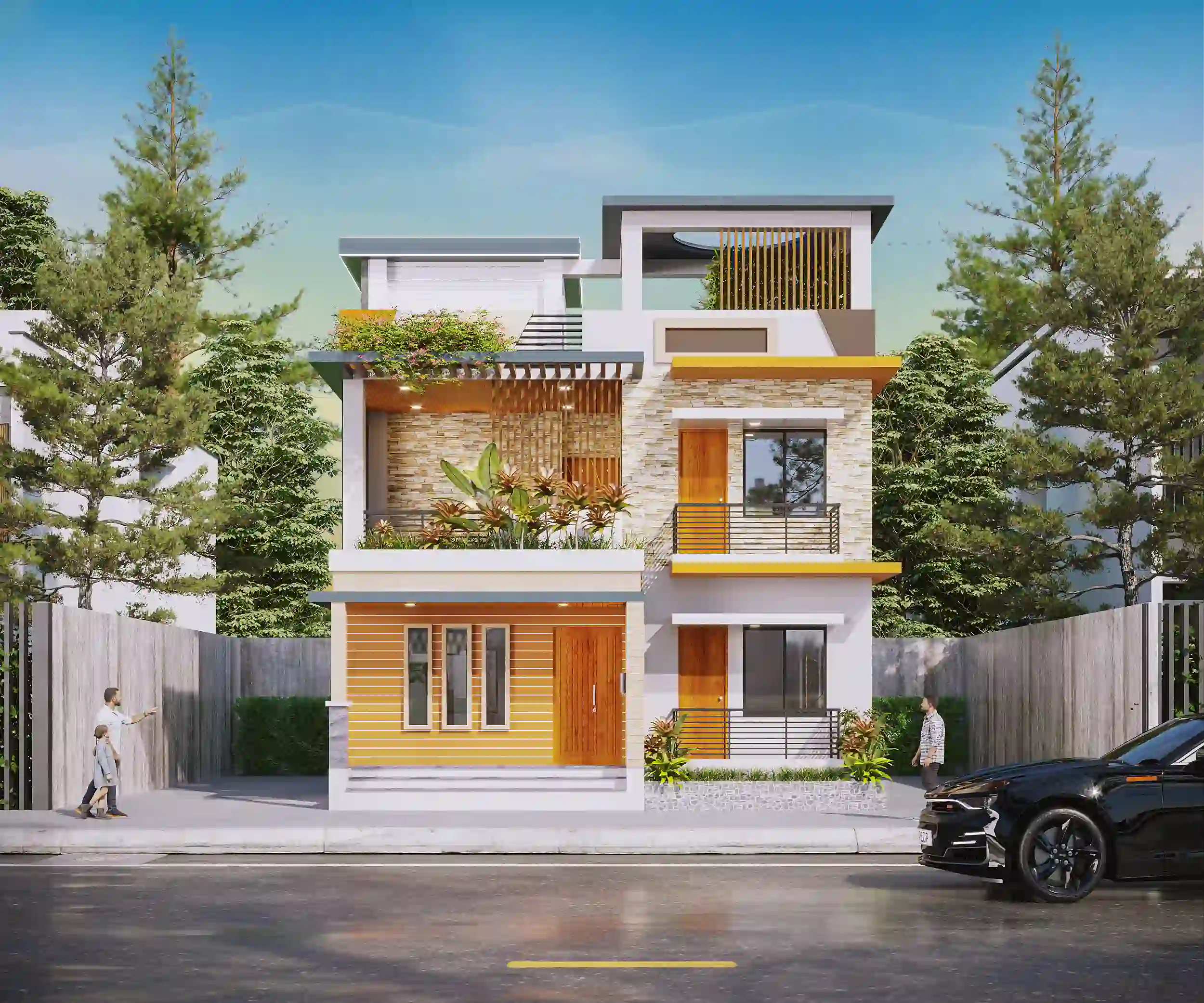 Contemporary Family House